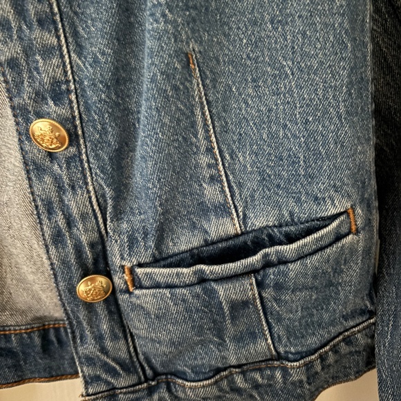 J Crew cropped denim jacket - Picture 4 of 6
